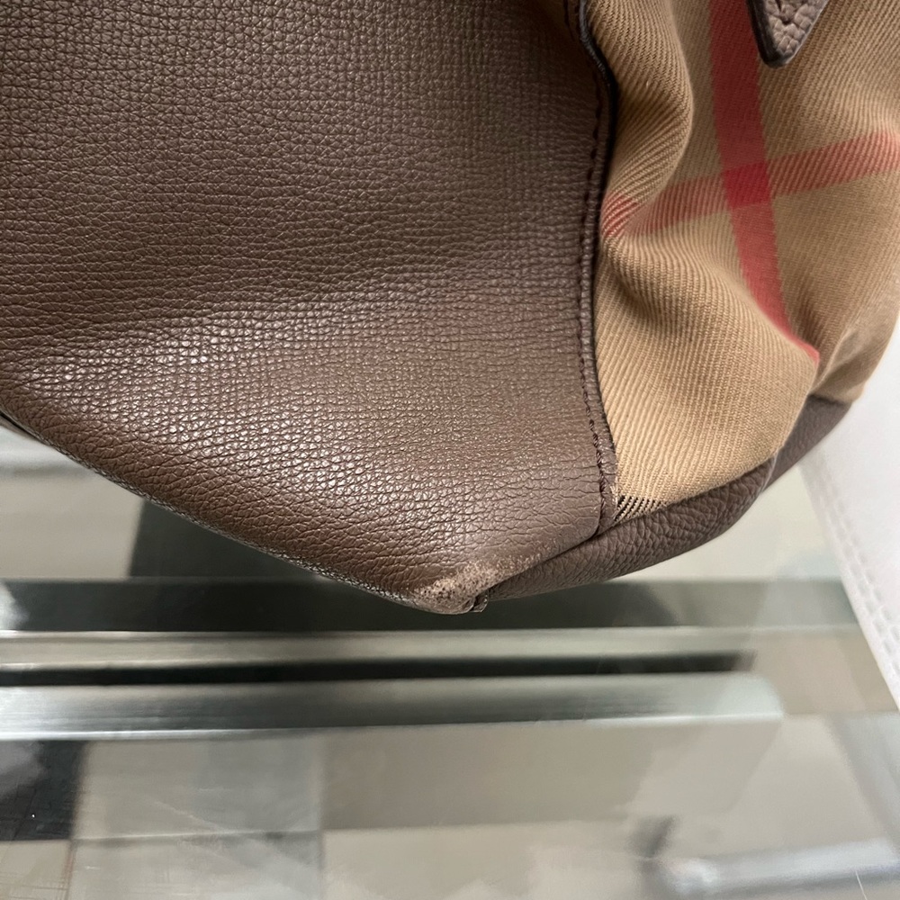 Burberry Brown and Beige Baby Bag - Picture 5 of 8